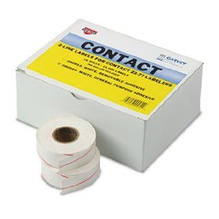 Two Line Pricemarker Labels, 5/8 x 13/16, White, 1000/Roll, 16 Rolls/Box 