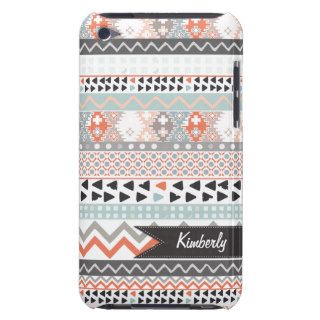 Navajo Tribal Chic Personalized Case Mate iPod Touch Case
