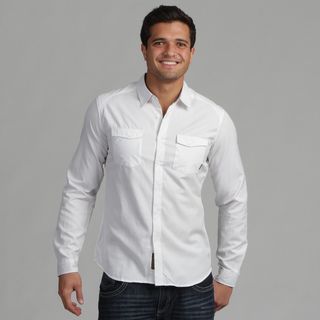 191 Unlimited Men's White Shirt 191 Unlimited Casual Shirts
