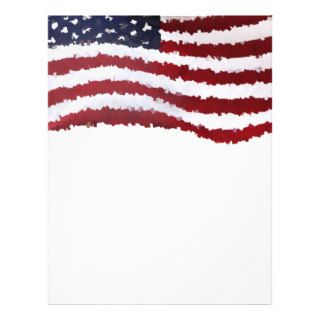 Paper Mache American Flag Flyer