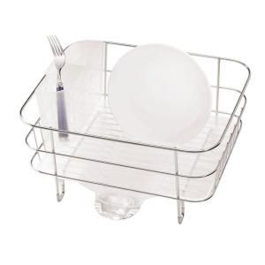 simplehuman Compact Dish rack in Rust Proof Stainless Steel KT1130