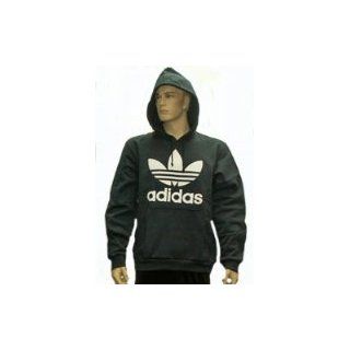 Adidas Tresfoil Hoodie (Small, Navy/White) Clothing