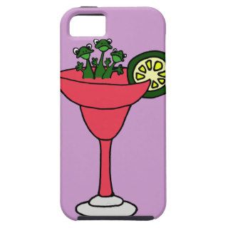 Frogs in Margarita Glass iPhone 5 Covers