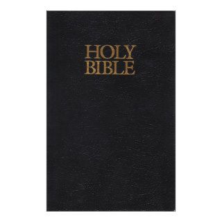 Black Leather Holy Bible Cover Print