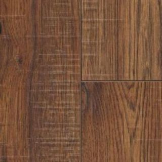 Kaindl Distressed Brown Hickory Laminate Flooring   5 in. x 7 in. Take Home Sample KL 005338