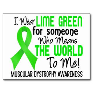 Means The World To Me 2 Muscular Dystrophy Post Cards