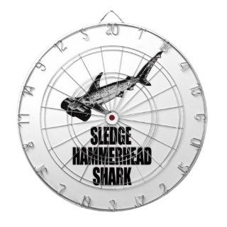 Sledge Hammerhead Shark Dart Board