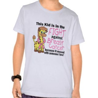 Kid In The Fight Against Breast Cancer Shirt