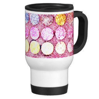 Eye Shadow Funny girly glitter bright color makeup Coffee Mug