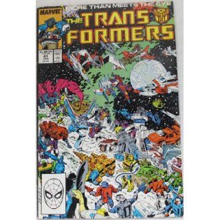 Stan Lee Presents THE TRANSFORMERS (Volume 1, Number 41) Bob Budiansky, Don Daley, Bill Oakley, and Nel Yomtoy Jose Delbo Books