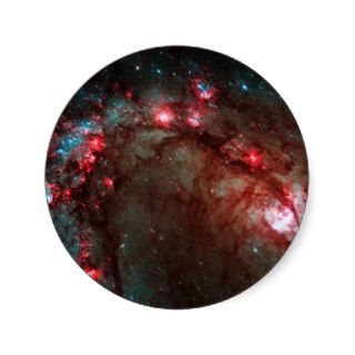 Southern Pinwheel Galaxy Round Sticker