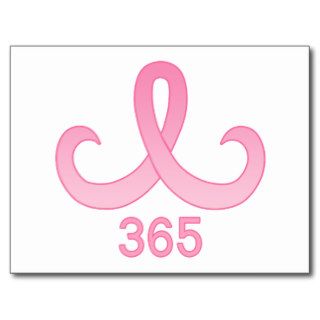 Pink Ribbon 365 Post Card