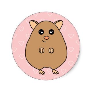 Cute Cartoon Hamster Sticker