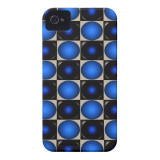 Blue Optical Illusion Chess Board CricketDiane iPhone 4 Case Mate Cases