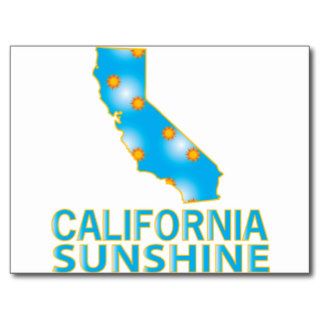California Sunshine Post Cards