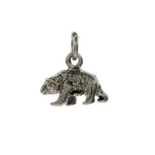 Sterling Silver Bear Charm Eve's Addiction Jewelry