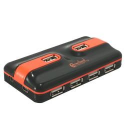 SYBA USB 2.0 Black/ Orange 7 Port Hub CL HUB20005 BasAcc USB & Firewire Hubs