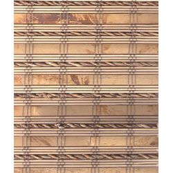 Mandalin Bamboo Roman Window Shade (27 in. x 98 in.) Safe er Grip Blinds & Shades