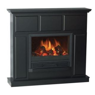 Quality Craft 44 in. Electric Fireplace in Black DISCONTINUED MM931 44FBK