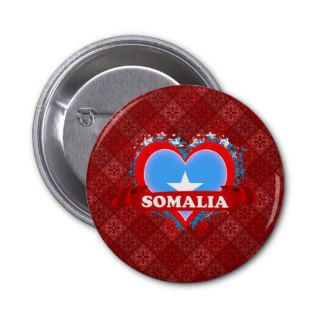 Vintage I Love Somalia Pins