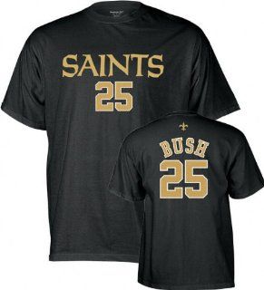 Reggie Bush Reebok Name and Number New Orleans Saints T Shirt  Sports Related Merchandise  Sports & Outdoors