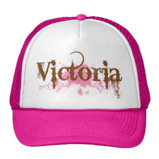 Victoria Personalized Name Hat