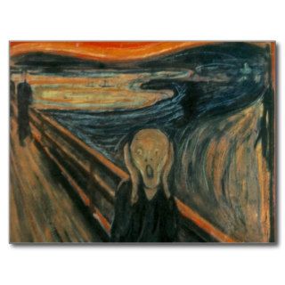 The Scream   Edvard Munch Post Cards