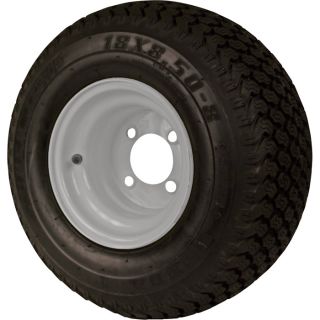 Golf Cart and Tractor Replacement Tire Assembly   18 x 850 x 8