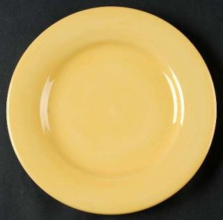 Artimino Ciao Ii Sunshine Yellow Salad Plate, Fine China Dinnerware   All Pale Y