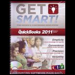 Get Smart With Quickbooks 2011  Student Edition With 2 Cd