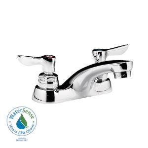 American Standard Monterrey 4 in. 2 Handle Bathroom Faucet in Polished Chrome 5500.140.002