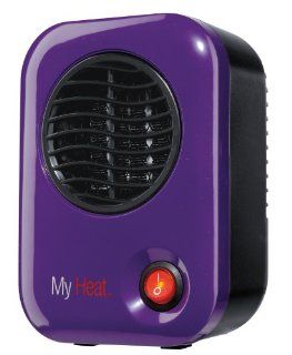 Lasko 106 My Heat Personal Ceramic Heater, Purple Home & Kitchen