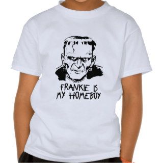 Funny Frankenstein Halloween Kids T Shirt