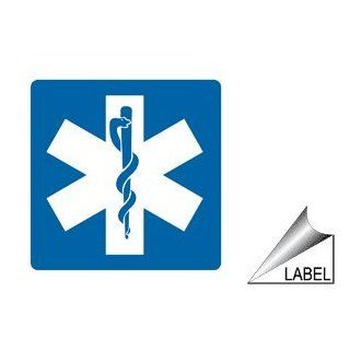 Star Of Life Symbol Label LABEL SYM 108 MRI / X Ray / Microwave  Message Boards 