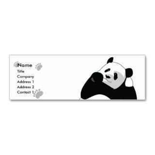 Panda   Skinny Business Card