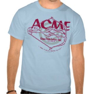 Wile E. Coyote Grosse Pointe Archery Team T shirts