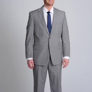 MICHAEL Michael Kors Men's Light Grey Pinstripe Wool Suit MICHAEL Michael Kors Suits