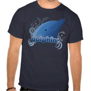 Dolphin (Navy Blue) T shirt