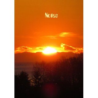 Sunset Notebook, Diary, lined, 108 pages edition cumulus Books