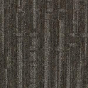 J&J Industries Planner Grey 24 in. x 24 in. Modular Carpet Tile (18 Tiles/Case   72 sq. ft. /Case) PDM11