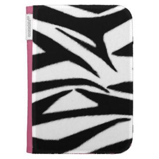 Zebra Print Kindle Case