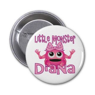 Little Monster Diana Pins