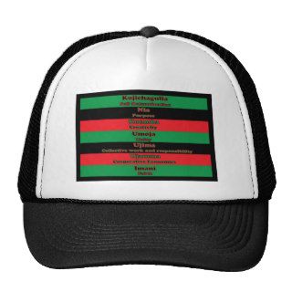 7 Principles of Kwanzaa Hat