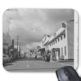 Street Scene and Brief History of Angels Camp Mousepad