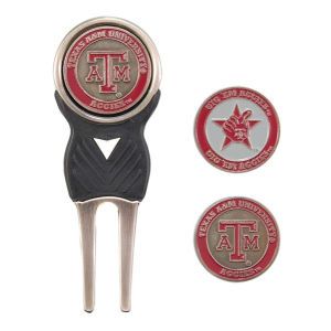 Texas A&M Aggies Team Golf Divot Tool and Markers