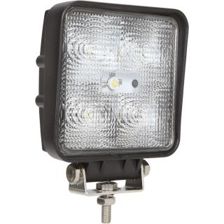 Ultra Tow 9 32 Volt LED Floodlight   Clear, Square, 4.3 Inch, 1150 Lumens