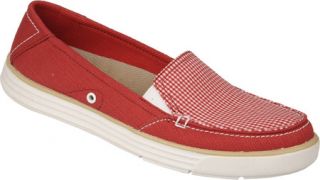 Womens Dr. Scholls Waverly   Red Gingham Fabric Slip on Shoes