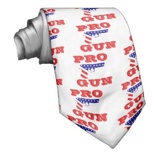 Pro Gun Rights Necktie