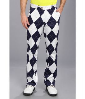 Loudmouth Golf Navy and White Pant Mens Workout (Blue)