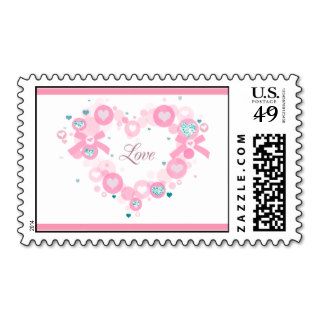 Valentine's LOVE Postage Stamp